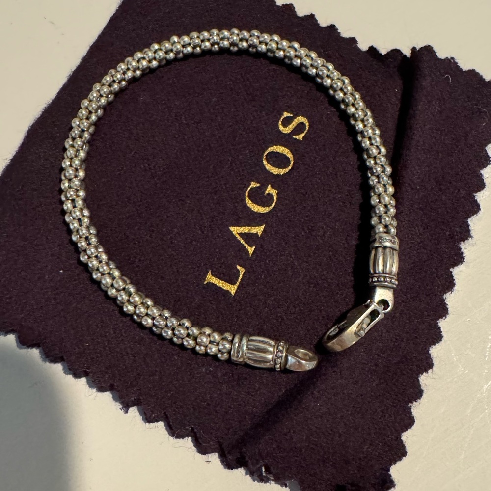 Lagos caviar bracelet